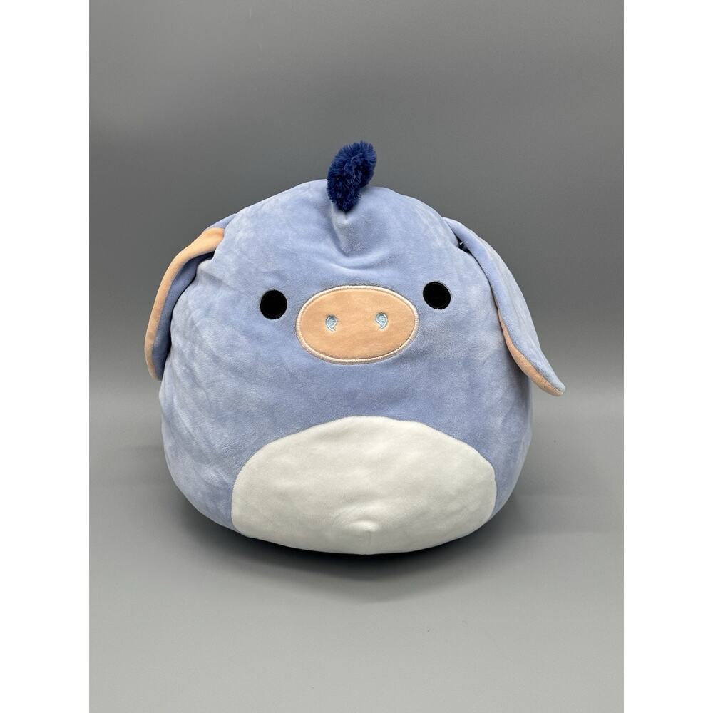 Squishmallowsโ Fina The Donkey 12 inch Stuffed Animal Kellytoy